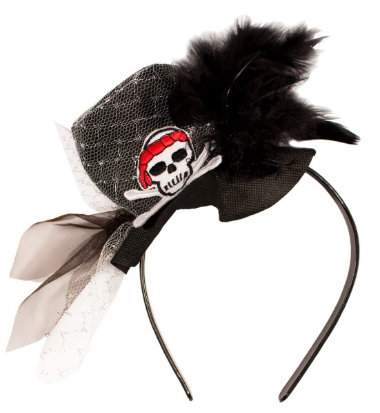 Cappello da sposa pirata