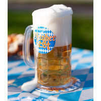 Vorschau: Oktoberfest Bierkrug aus Kunststoff 0,4l