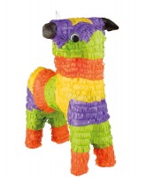 Oversigt: Farverige candy bull pinata 50 x 38 cm