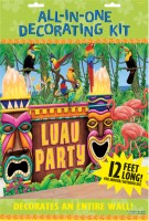 Preview: Luau party wall backdrop