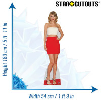 Vista previa: Recortable de cartón Taylor Swift 1,80m