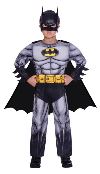 Batman Lizenz Kinderkostüm Deluxe