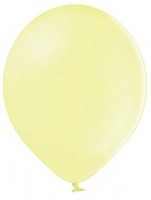 Oversigt: 10 feststjerner balloner pastellgul 27cm