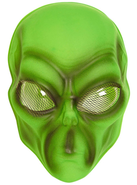 Zielona maska istoty pozaziemskiej