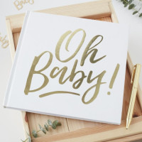 Oh baby guest book 21 x 21cm