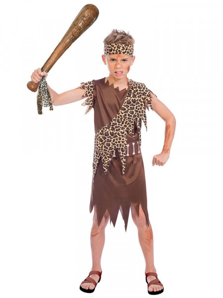 Boy of the stone age children's costume