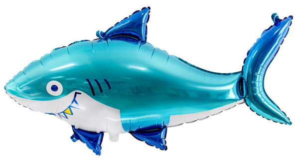 Folieballong Sharky 1m