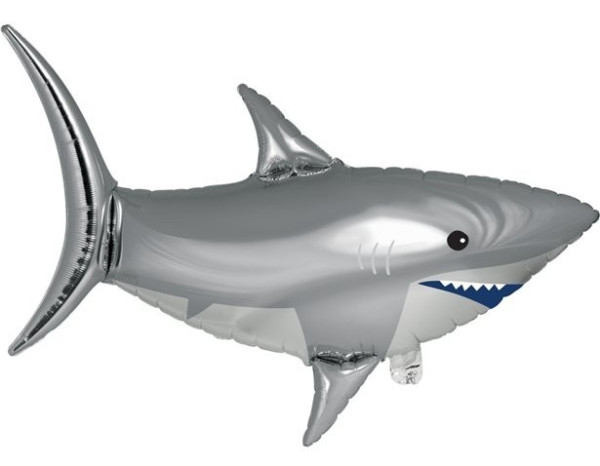 Ballon en aluminium Shark reef 94cm