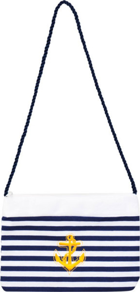 Sailor handbag navy