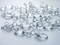 Voorvertoning: Kristallen hanger Ophelia transparant 1m