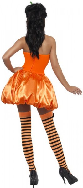 Seductive pumpkin princess ladies costume 2