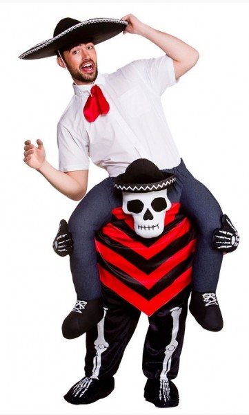 Dance of death piggyback costume
