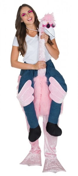 VIP flamingo piggyback-kostume