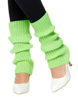 Vorschau: Beinstulpen für Damen neon-grün lang