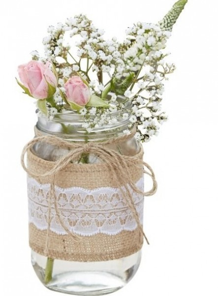 Vaso per fiori rustico Landliebe 13 cm