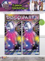 Disco banner 3-delige set