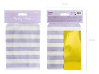 Preview: 6 candy party gift bags lavender