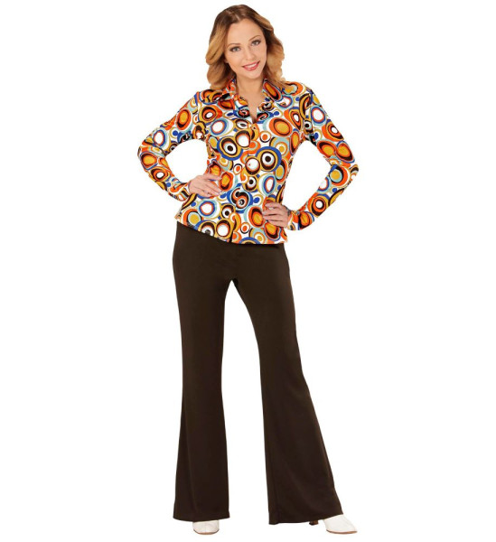 Crazy 70s blouse Lisa for women