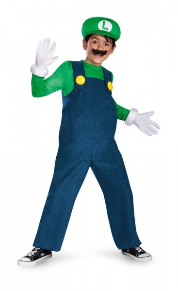 Luigi kostym för barn