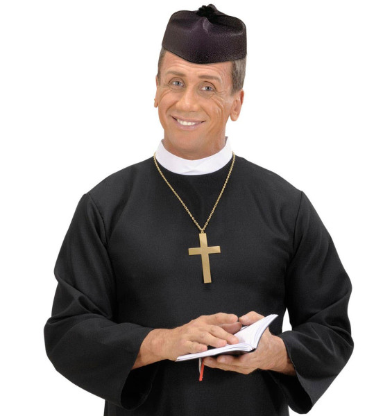 Chapeau pasteur noir