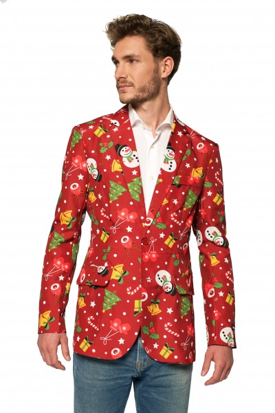 Blazer Suitmeister Icone rosse di Natale