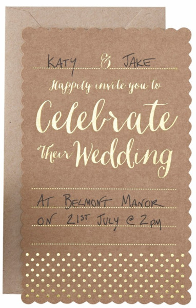 10 Boho bryllup invitationskort
