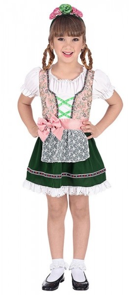 Kostium bawarskiej dziewczyny Dirndl dla dzieci 3