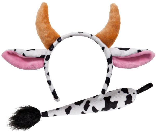 Cow disguise set for adults