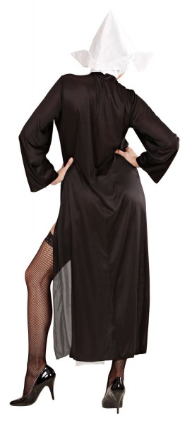 Sexy nun costume with headgear 3