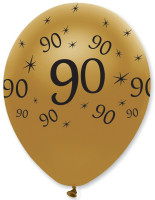 Oversigt: Magiske 90-års fødselsdag balloner 30 cm
