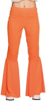Widok: Pomarańczowe spodnie rozkloszowane w stylu retro Jenna