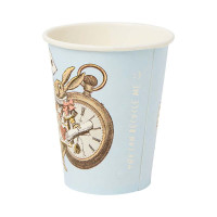 Preview: 8 Alice in Wonderland paper cups 250ml