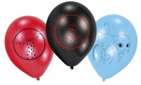 6 Miraculous Ladybug Luftballons 23cm