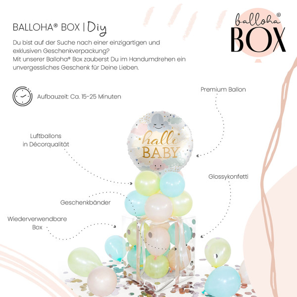 Balloha Geschenkbox DIY Hallo Baby XL 3