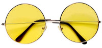 Vorschau: Gelbe Hippie Brille Ronny