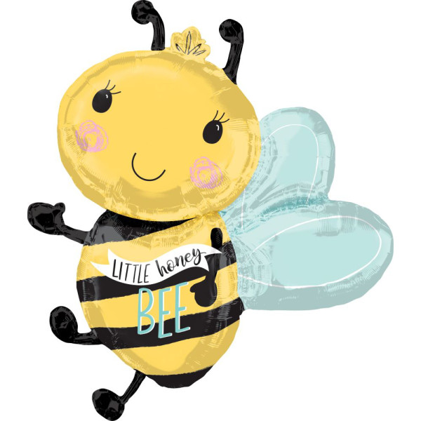 Baby bee figur folie ballong