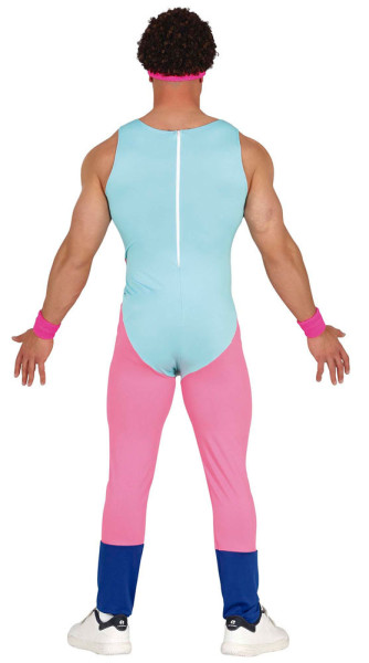 Costume homme Gym Guy des années 80