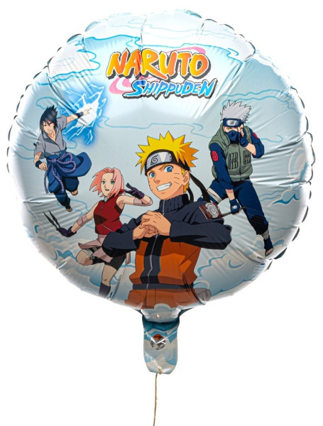 Naruto rund folieballong 43cm