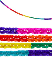 Conjunto de guirnaldas del festival del arco iris