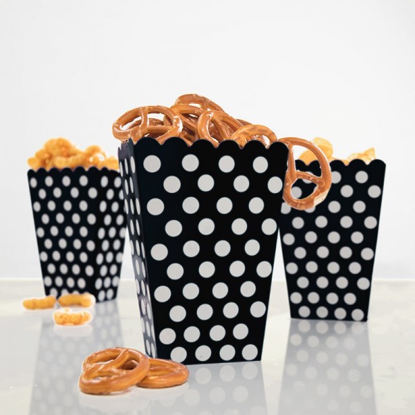 Snack Box Lucy Black Dotted 8 pièces