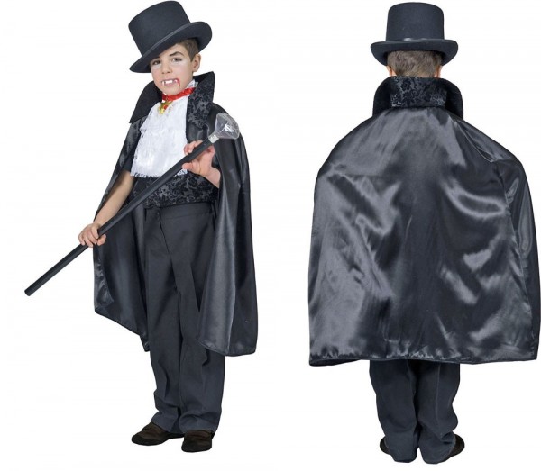 Costume Enfant Petit Monsieur Dracula Noir