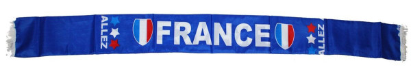 Frankrig fan-tørklæde 1,5 m