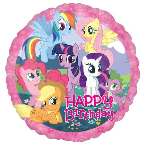 Ballon d'anniversaire My Little Pony 46cm