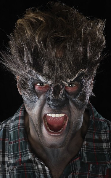 Weerwolf speciale effecten make-up 4