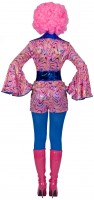 Oversigt: Disco jumpsuit Annabelle i blå-pink