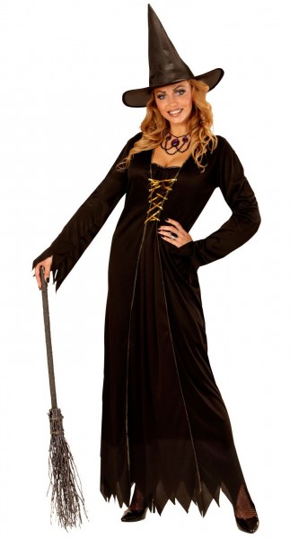 Disfraz de bruja Ravella negra para mujer 4