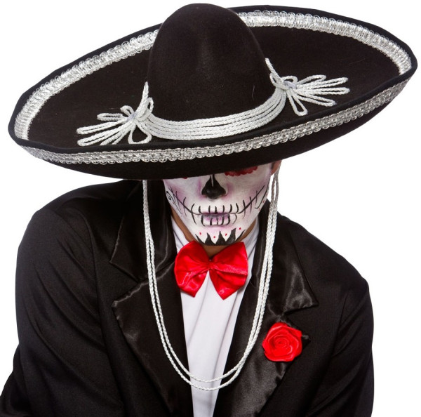 Day of the Dead Sombrero Hat