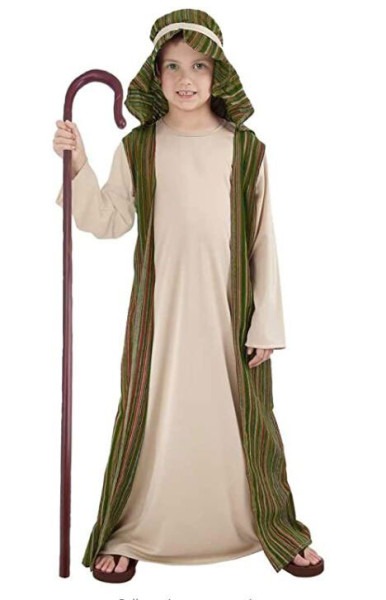 Nativity play shepherd child costume