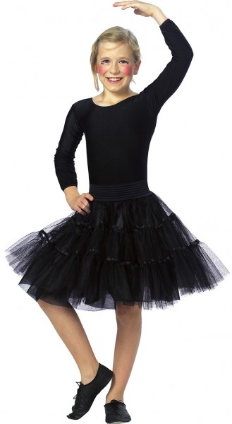 Falda negra de tul bailarina Haley