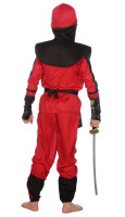 Anteprima: Costume da Ninja Rosso Fuoco per bambini
